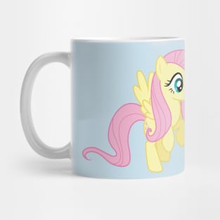 Fluttershy hovering vector Mug